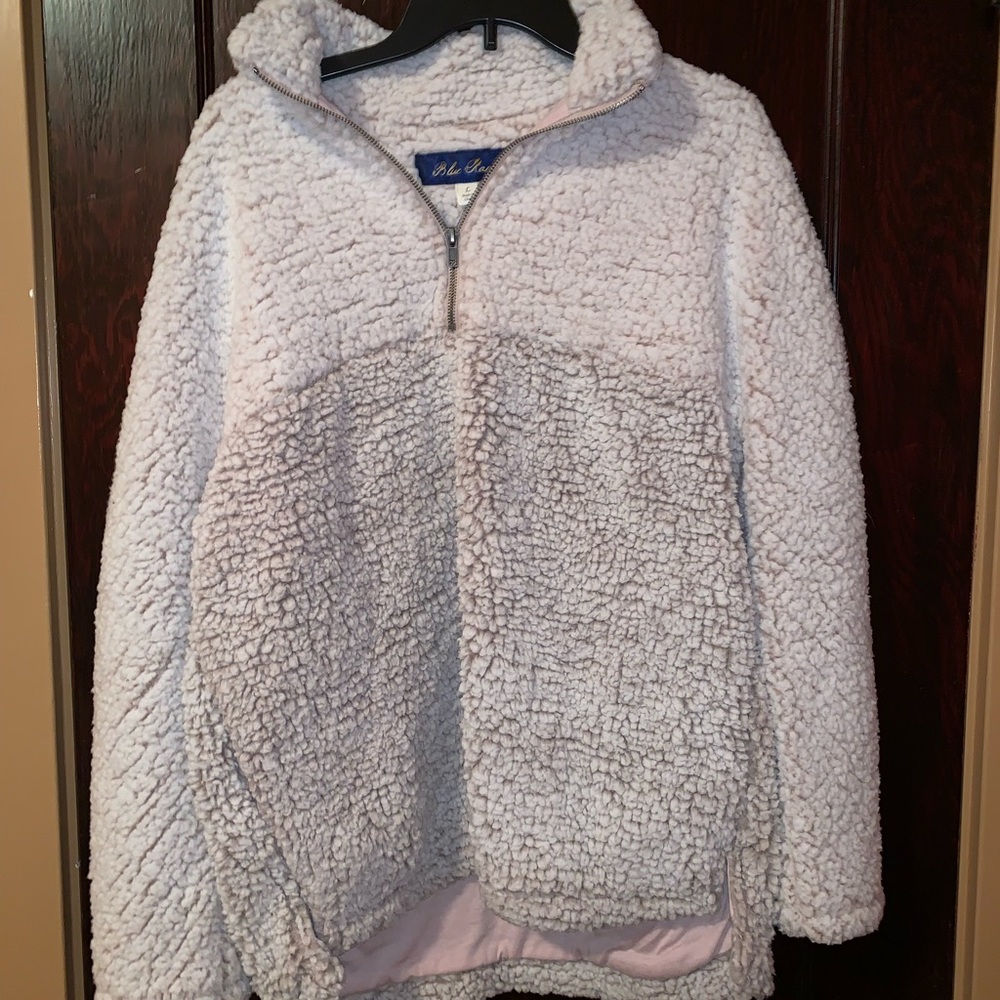 sherpa pullover